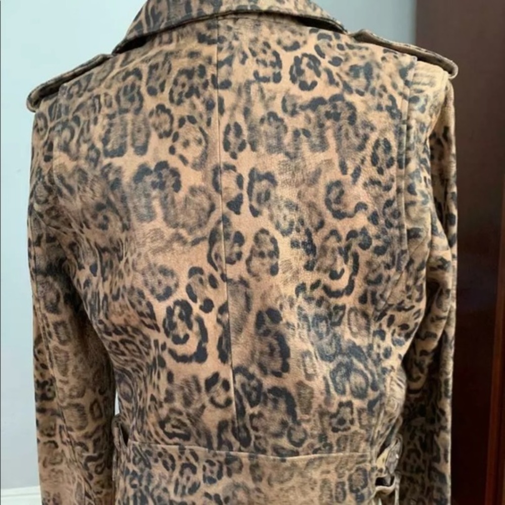 Walter Baker Francis Lamb Leather Moto Jacket - Picture 9 of 12